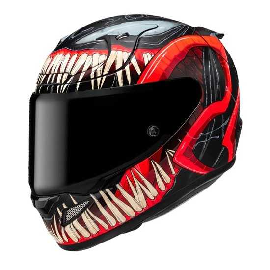 Casco HJC RPHA 12 Venom 3 Marvel Rojo/Negro