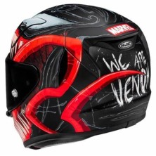 Casco HJC RPHA 12 Venom 3 Marvel Rojo/Negro