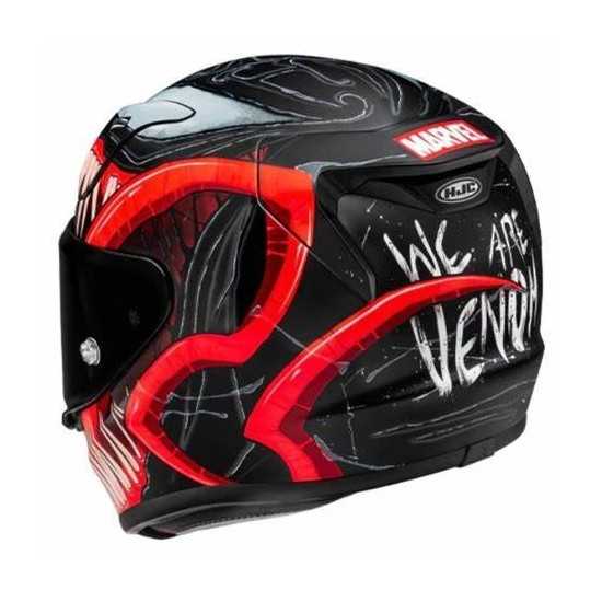 Casco HJC RPHA 12 Venom 3 Marvel Rojo/Negro