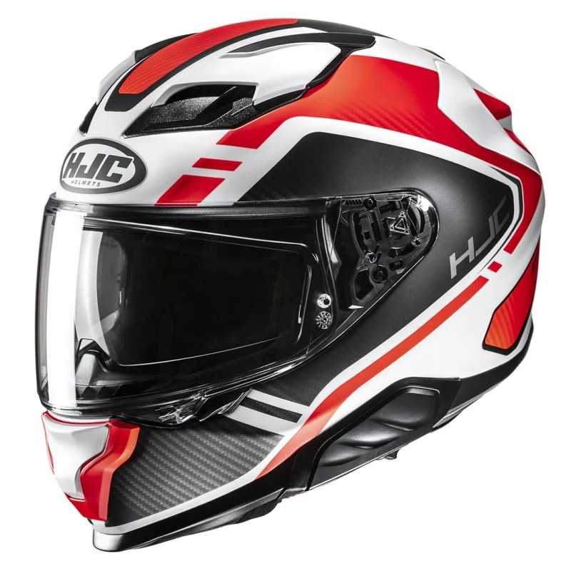 Casco HJC F71 Tozz Naranja/Blanco/Negro