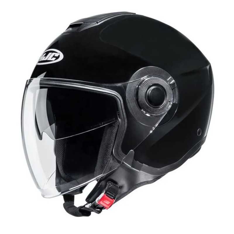 Casco HJC I40N Solid Negro Brillo