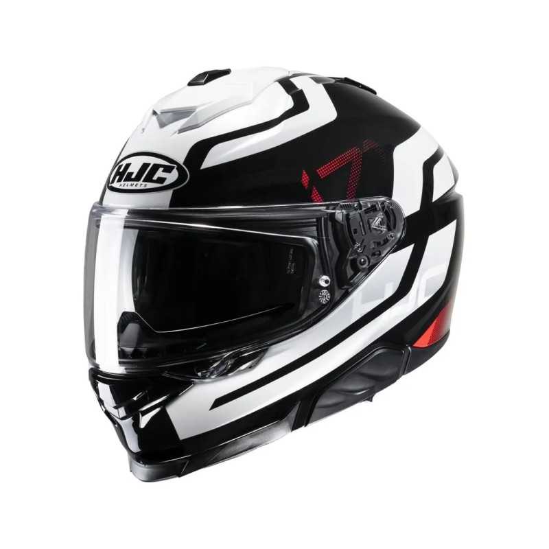 Casco HJC I71 Enta Blanco/Negro/Rojo