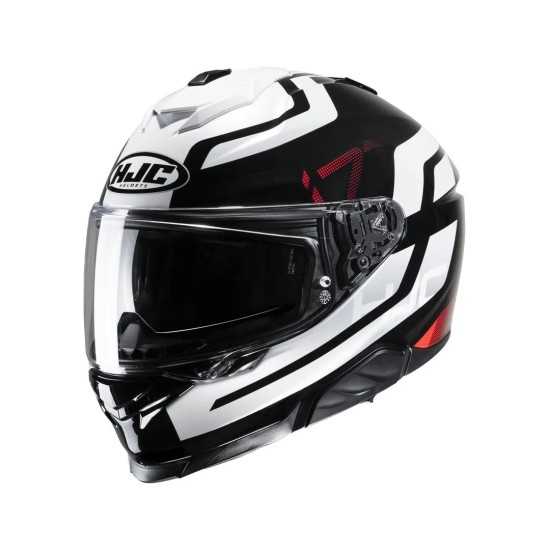 Casco HJC I71 Enta Blanco/Negro/Rojo