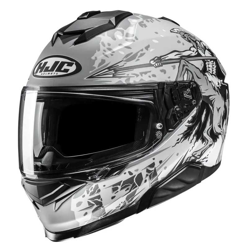 Casco HJC I71 Tauro Gris/Negro
