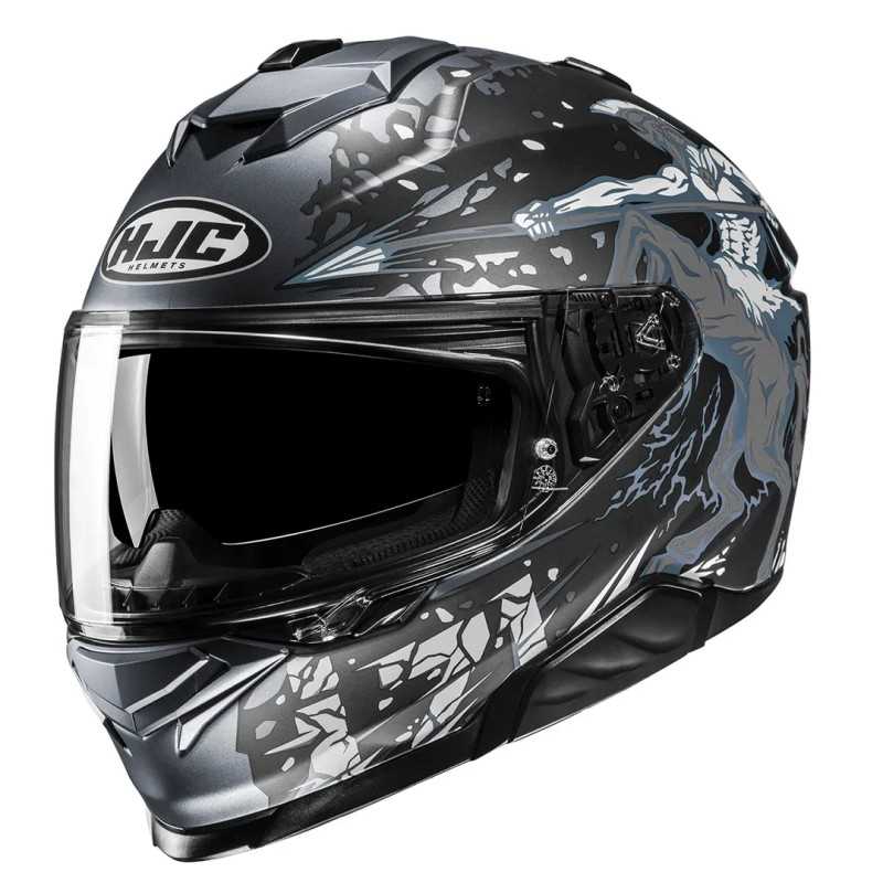 Casco HJC I71 Tauro Negro/Gris