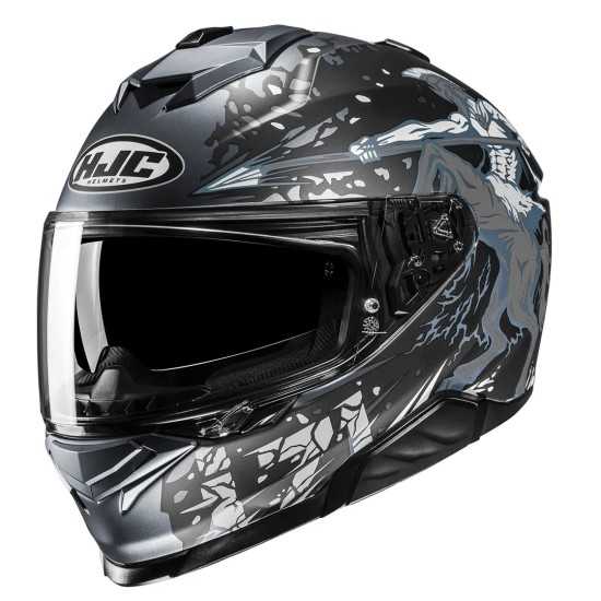Casco HJC I71 Tauro Negro/Gris