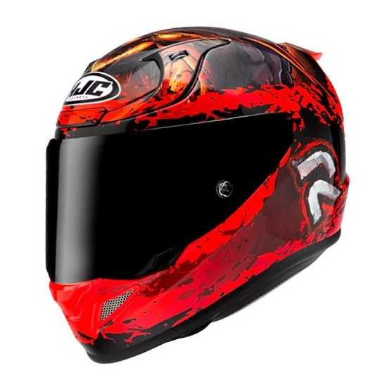 Casco HJC RPHA 12 Diablo Blizzard Rojo/Negro