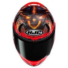 Casco HJC RPHA 12 Diablo Blizzard Rojo/Negro