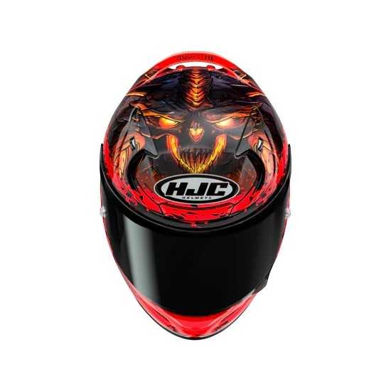 Casco HJC RPHA 12 Diablo Blizzard Rojo/Negro