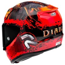 Casco HJC RPHA 12 Diablo Blizzard Rojo/Negro