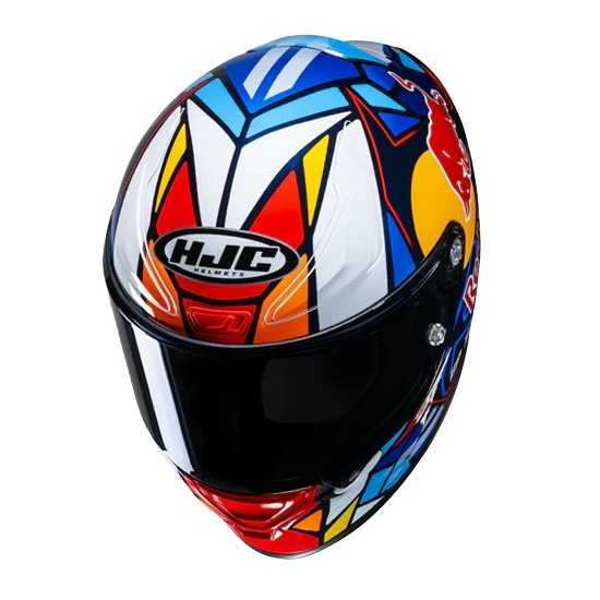 Casco HJC RPHA 1 Red Bull Misano Gp Rojo/Blanco/Azul