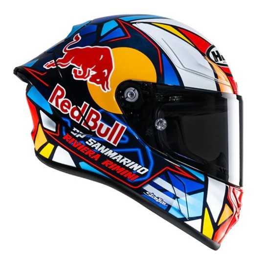 Casco HJC RPHA 1 Red Bull Misano Gp Rojo/Blanco/Azul