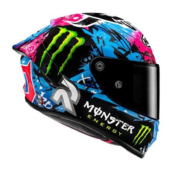 Casco RPHA 1 Quartararo Le Mans Sp Rosa/Azul/Negro