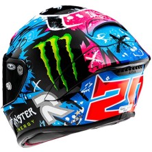 Casco RPHA 1 Quartararo Le Mans Sp Rosa/Azul/Negro