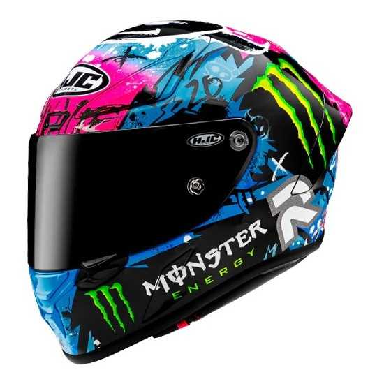 Casco RPHA 1 Quartararo Le Mans Sp Rosa/Azul/Negro