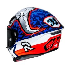 Casco HJC RPHA 1 Garret Gerloff Replica Azul/Blanco/Rojo