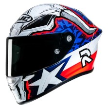 Casco HJC RPHA 1 Garret Gerloff Replica Azul/Blanco/Rojo