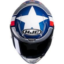 Casco HJC RPHA 1 Ben Spies Silver Star Gris/Rojo/Blanco/Azul
