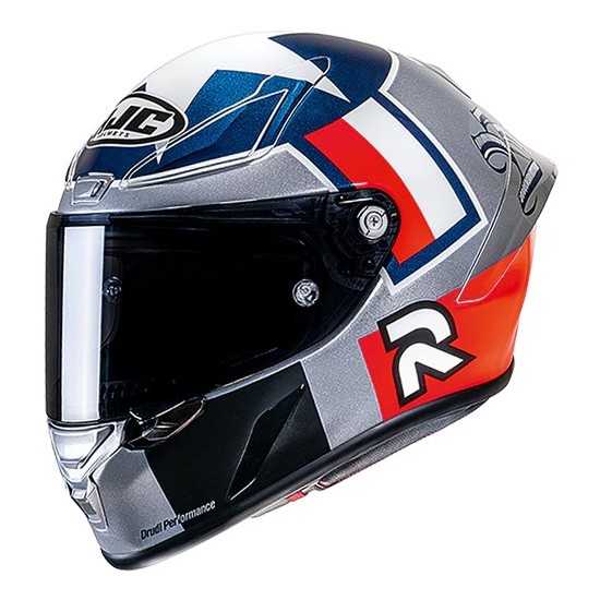 Casco HJC RPHA 1 Ben Spies Silver Star Gris/Rojo/Blanco/Azul