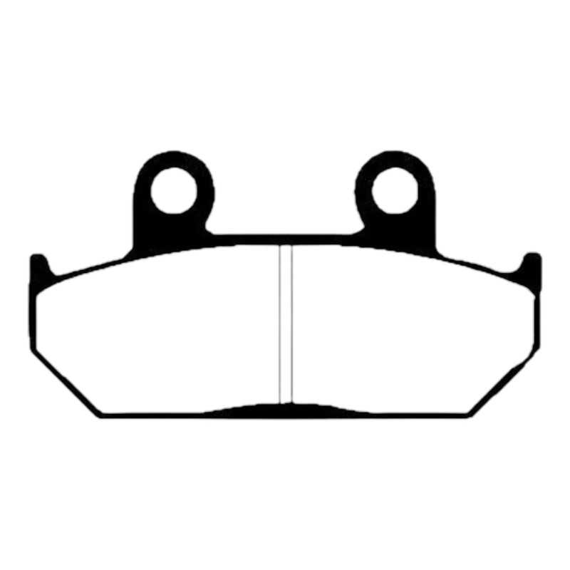 Pastillas de freno semi sinterizadas Honda 650 Dominator