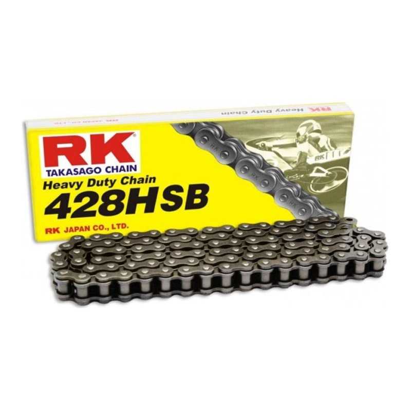 Cadena RK sin reten 428/ 130 eslabones con clip