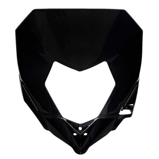 Careta original sin luz Sherco - color negro