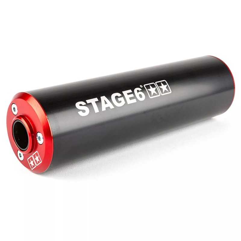 Tubo de escape por arriba 70cc Stage 6 Derbi