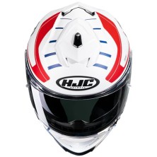 Casco HJC I71 Simo Blanco/Azul/Rojo