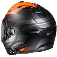 Casco HJC I71 Enta Negro/Naranja/Gris