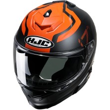 Casco HJC I71 Enta Negro/Naranja/Gris