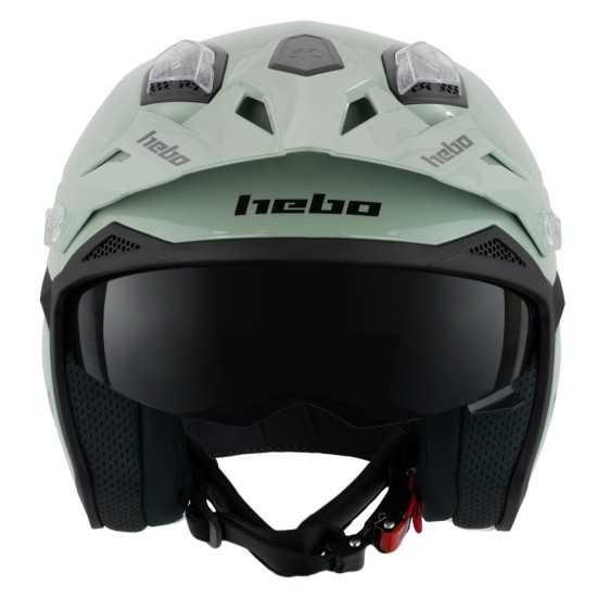 Casco de trial Hebo Zone 5 -Verde