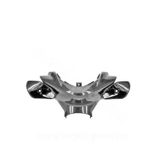 tapa manillar Yamaha Aerox simil carbono