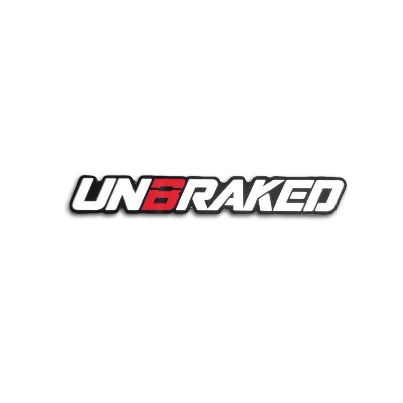 Pegatina Blanca Unbraked 15cm