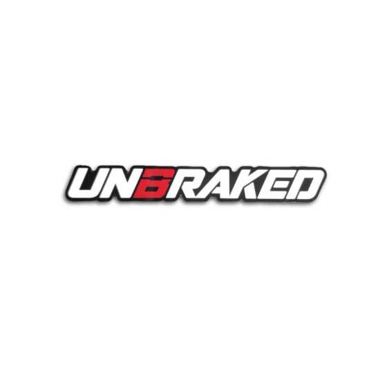 Pegatina Blanca Unbraked 15cm