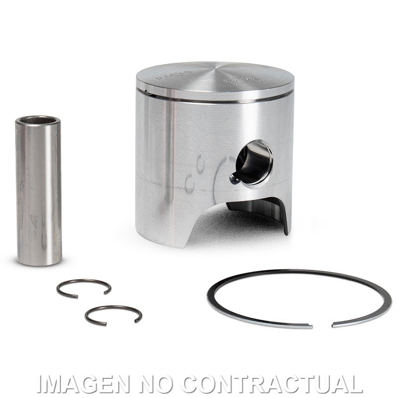 Piston Malossi Diametro 52mm Bulón 14mm Testa Rossa