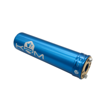 Silenciador de escape 90-110cc KRM Color entero
