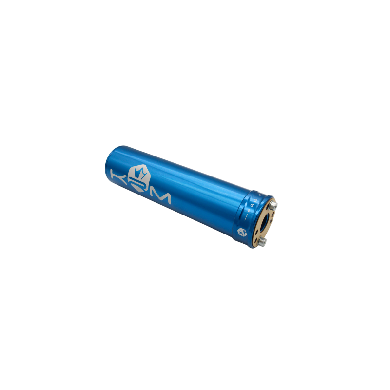 Silenciador de escape 90-110cc KRM Color entero