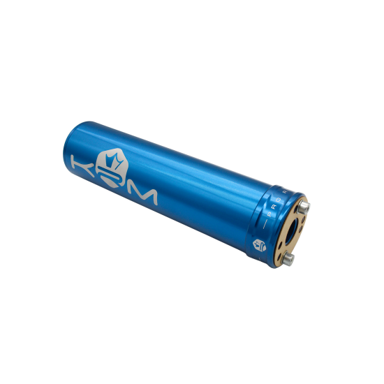 Silenciador de escape 90-110cc KRM Color entero