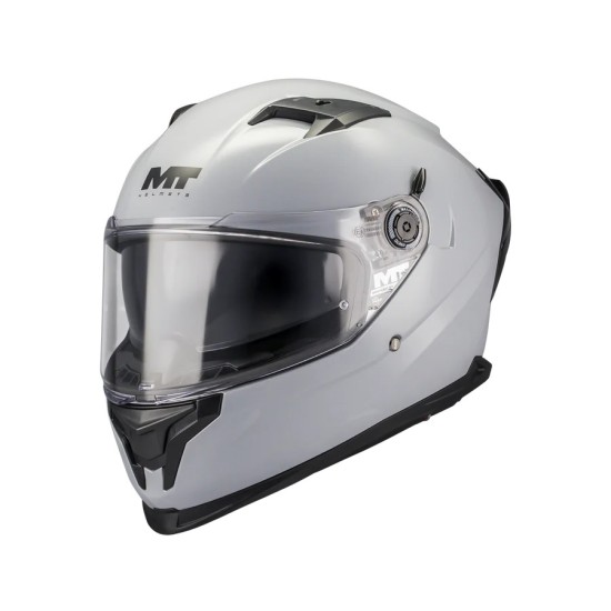 Casco Braker SV Pure A12 Gris Brillo MT Helmets
