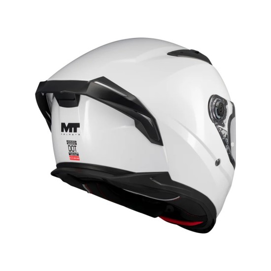 Casco Braker SV AO Blanco Brillo MT Helmets