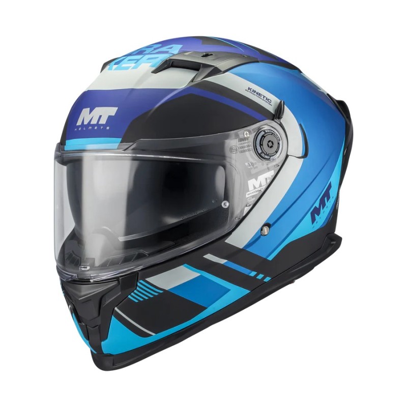 Casco Braked SV Inception B7 Azul/ Negro Mate MT Helmets