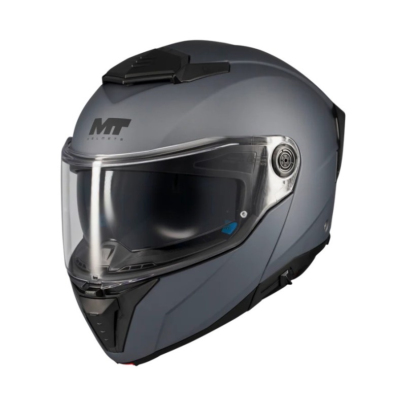 Casco Modular Atom 2 A2 Gris Mate MT Helmets