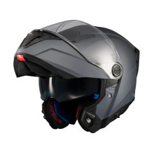 Casco Modular Atom 2 A2 Gris Mate MT Helmets