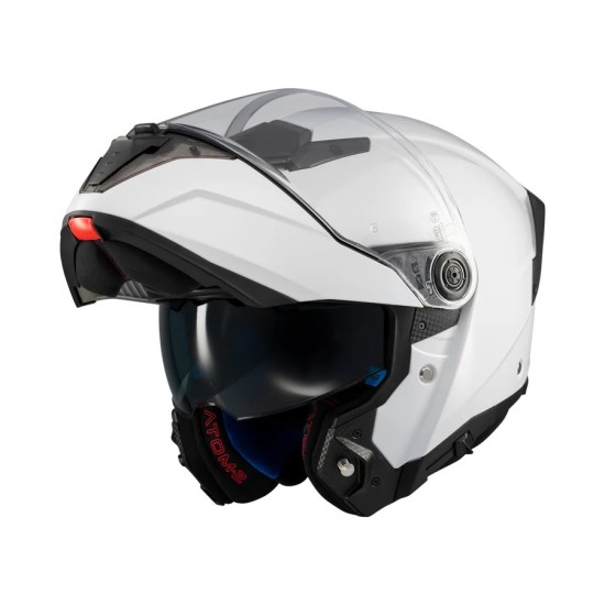 Casco Atom 2 SV A0 Blanco Brillo MT Helmets