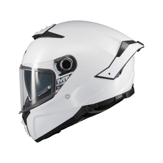 Casco Thunder 4 SV Pure A0 Blanco Brillo MT Helmets