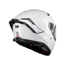 Casco Thunder 4 SV Pure A0 Blanco Brillo MT Helmets