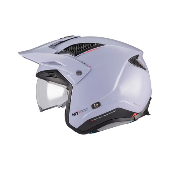 Casco District SV Soul C17 Gris Brillo MT Helmets