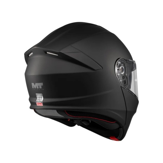 Casco Modular Genesis SV Pure A1 Negro Mate MT Helmets