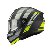 Casco Modular Genesis SV Stroke B13 Gris Amarillo MT Helmets