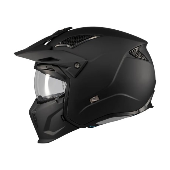 Casco Streetfighter SV Pure A1 Negro Mate MT Helmets